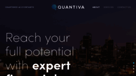 What Quantiva.com.au website looked like in 2021 (2 years ago)