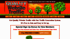 What Quality-website-traffic.com website looked like in 2021 (2 years ago)