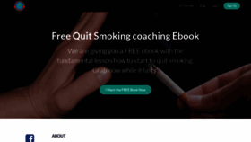What Quitsmokingcoaching.com website looked like in 2022 (2 years ago)