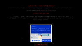 What Quefuienmividapasada.net website looked like in 2022 (2 years ago)