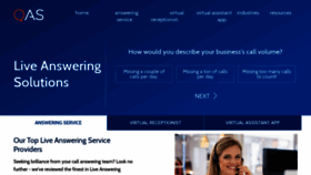 What Qualityansweringservice.com website looked like in 2022 (2 years ago)