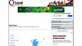 What Qlocal.co.uk website looked like in 2022 (3 years ago)