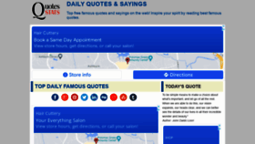 What Quotestats.com website looked like in 2022 (2 years ago)