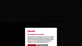 What Quooker.co.uk website looked like in 2022 (2 years ago)