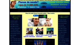 What Queroplanodesaude.com.br website looked like in 2022 (2 years ago)