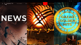 What Qazaqtv.com website looked like in 2022 (1 year ago)