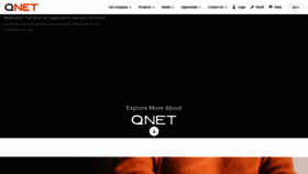What Qnet.net website looked like in 2022 (1 year ago)