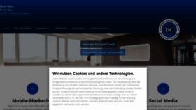 What Quer-netz.de website looked like in 2022 (1 year ago)
