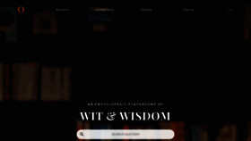 What Quotery.com website looked like in 2022 (1 year ago)