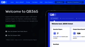What Qb365.in website looked like in 2022 (3 years ago)