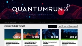 What Quantumrun.com website looked like in 2022 (1 year ago)