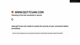 What Qq77cuan.com website looked like in 2022 (1 year ago)
