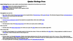 What Qhpress.org website looked like in 2022 (3 years ago)