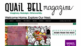 What Quailbellmagazine.com website looked like in 2022 (1 year ago)