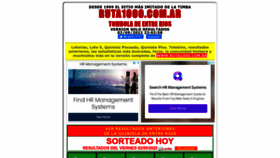 What Quinielaentrerios.ruta1000.com.ar website looked like in 2022 (1 year ago)