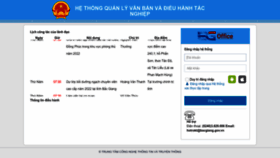 What Qlvbyd.bacgiang.gov.vn website looked like in 2022 (1 year ago)