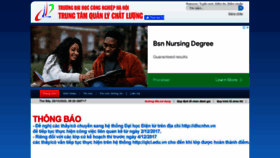What Qlcl.edu.vn website looked like in 2022 (2 years ago)