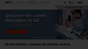 What Qcnet.com website looked like in 2022 (2 years ago)