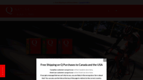 What Qhydration.com website looked like in 2022 (2 years ago)