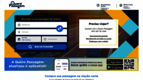 What Queropassagem.com.br website looked like in 2022 (1 year ago)