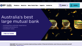 What Qudosbank.com.au website looked like in 2022 (1 year ago)