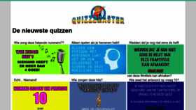 What Quizzzmaster.nl website looked like in 2022 (1 year ago)