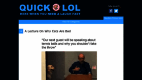 What Quicklol.com website looked like in 2022 (1 year ago)