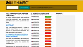 What Quinumero.info website looked like in 2023 (1 year ago)