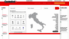 What Quotazioni.it website looked like in 2023 (1 year ago)