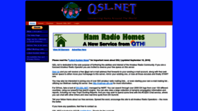 What Qsl.net website looked like in 2023 (1 year ago)