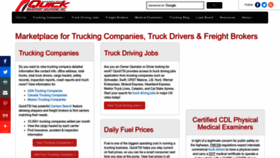 What Quicktransportsolutions.com website looked like in 2023 (1 year ago)