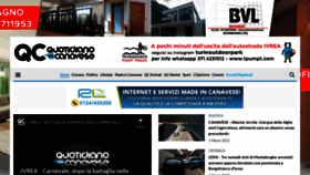 What Quotidianocanavese.it website looked like in 2023 (1 year ago)