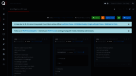 What Qalerts.app website looked like in 2023 (2 years ago)