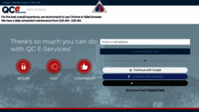What Qceservices.quezoncity.gov.ph website looked like in 2023 (1 year ago)