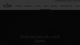 What Questapartments.com.au website looked like in 2023 (1 year ago)