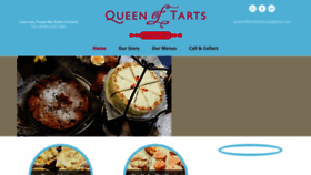 What Queenoftarts.ie website looked like in 2023 (1 year ago)