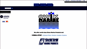 What Qwikmarine.com website looked like in 2023 (1 year ago)
