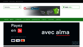 What Quick-deal.fr website looked like in 2023 (1 year ago)