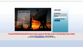 What Qlps.vtv.vn website looked like in 2023 (This year)