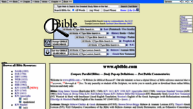 What Qbible.com website looked like in 2023 (This year)