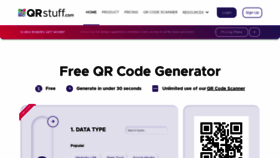What Qrs.ly website looked like in 2023 (This year)