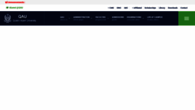 What Qau.edu.pk website looked like in 2023 (This year)