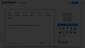 What Qr-code-generator.com website looked like in 2023 (This year)