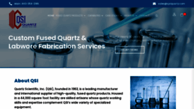 What Qsiquartz.com website looked like in 2023 (This year)
