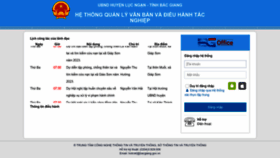 What Qlvblng.bacgiang.gov.vn website looked like in 2023 (This year)