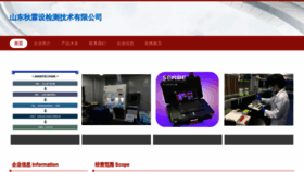 What Qiulindesign.com website looked like in 2023 (This year)