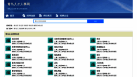 What Qingdao-hr.com website looked like in 2023 (This year)
