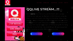 What Qqlive.me website looked like in 2023 (1 year ago)