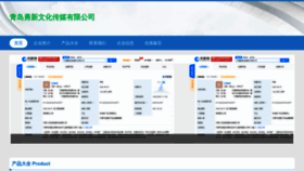 What Qdyongxinxin.com website looked like in 2023 (This year)
