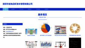 What Qifwang.com website looked like in 2023 (This year)
